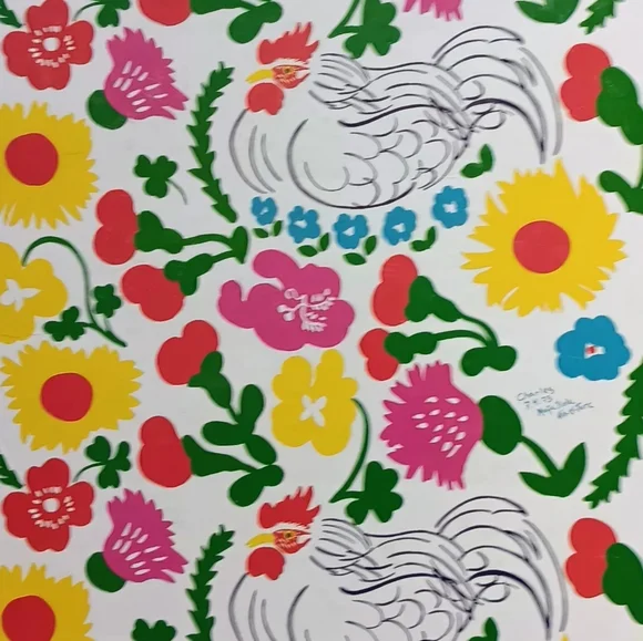 NWT VTG Marimekko "Charles" Chicken Jigsaw Puzzle 24 pc. - Picture 4 of 4